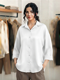 شومیز کرپ ژاکلین ساده